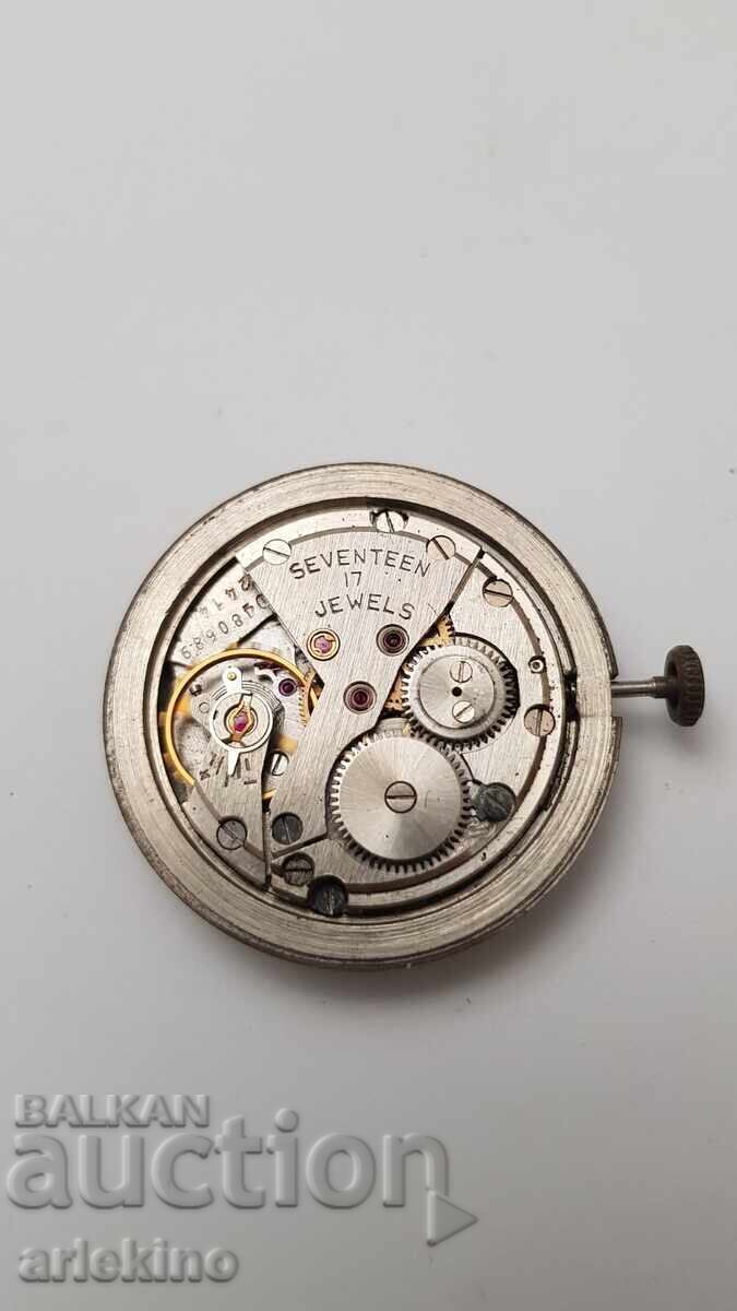 Auction Poljot USSR Mechanical Men's Watch Movement Auction Poljot USSR Mechanical Men's Watch Movement