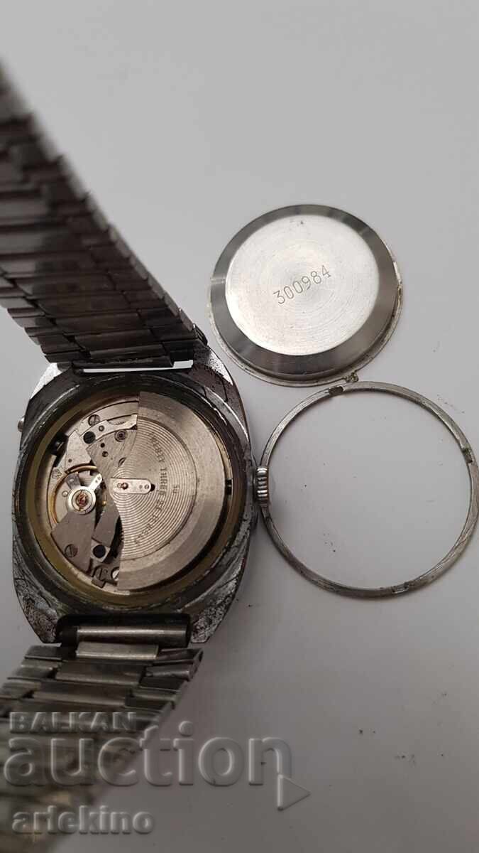 Παράδοση Σπάνιο ανδρικό ρολόι χειρός Poljot-AUTOMATIC ΕΣΣΔ Παράδοση Σπάνιο ανδρικό ρολόι χειρός Poljot-AUTOMATIC ΕΣΣΔ