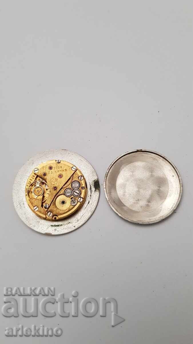 Παράδοση Σπάνιος μηχανισμός ρολογιού Poljot DE Luxe USSR