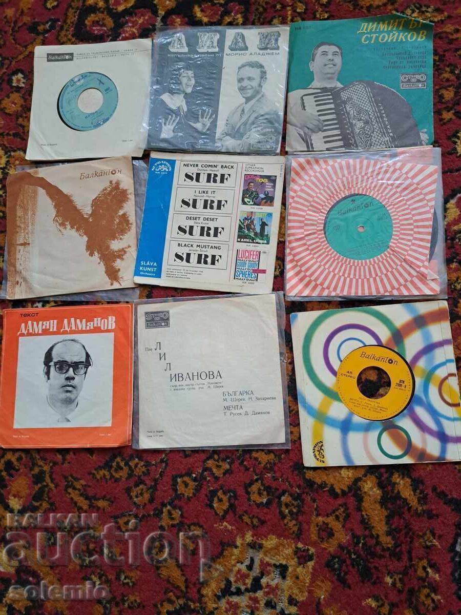 Old gramophone records