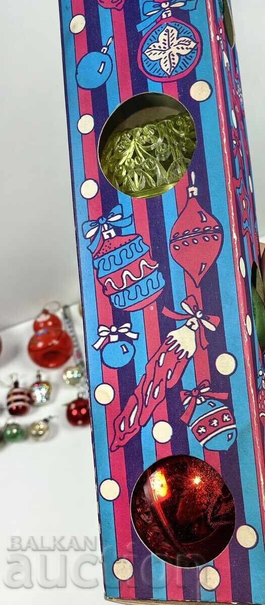 LOT OLD SOCIALIST GLASS TOYS CHRISTMAS NEW YEAR CHRISTMAS NEW - 6