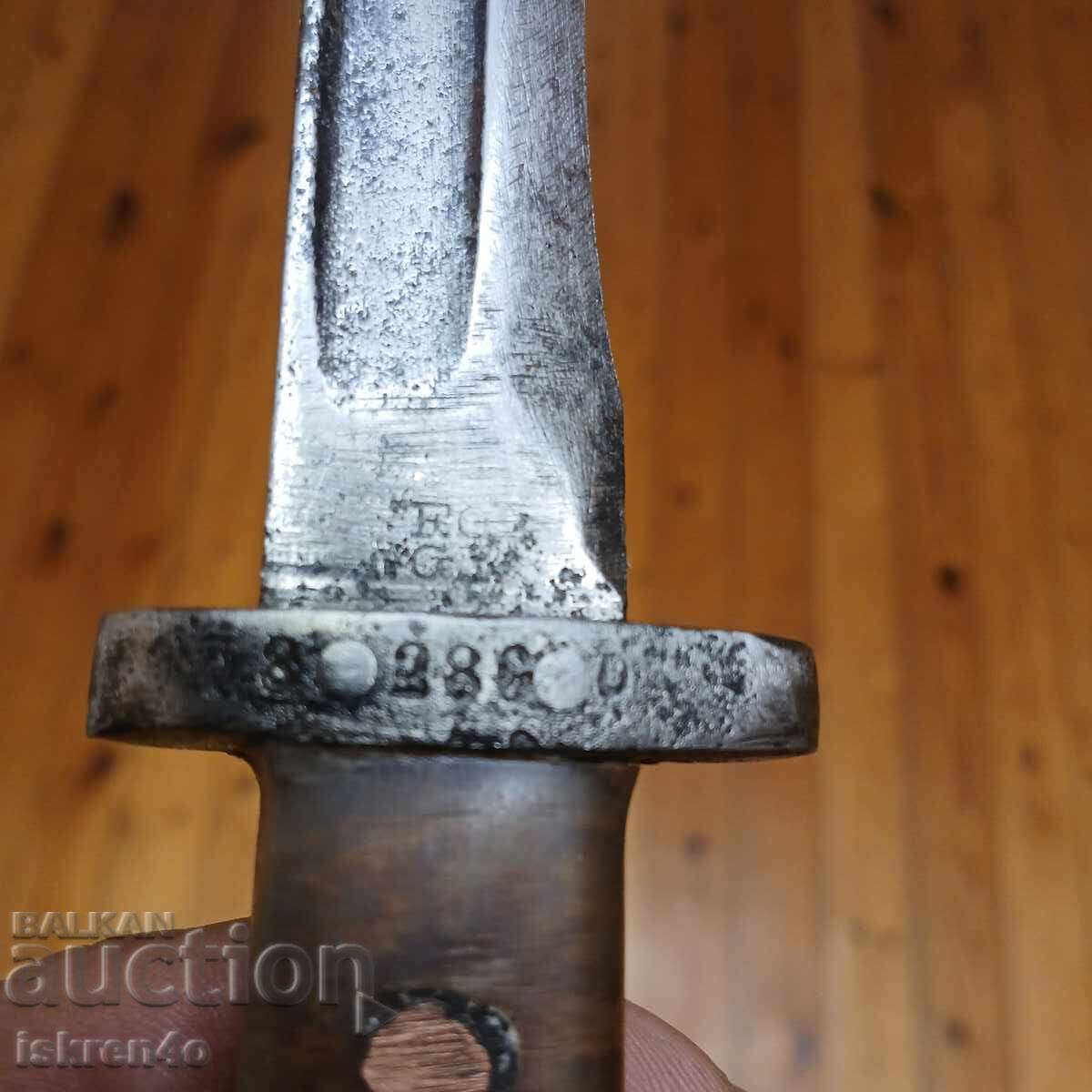 Butcher's, Hunting Knife, Bayonet from Mannlicher with price 150.00 BGN | € 76.69