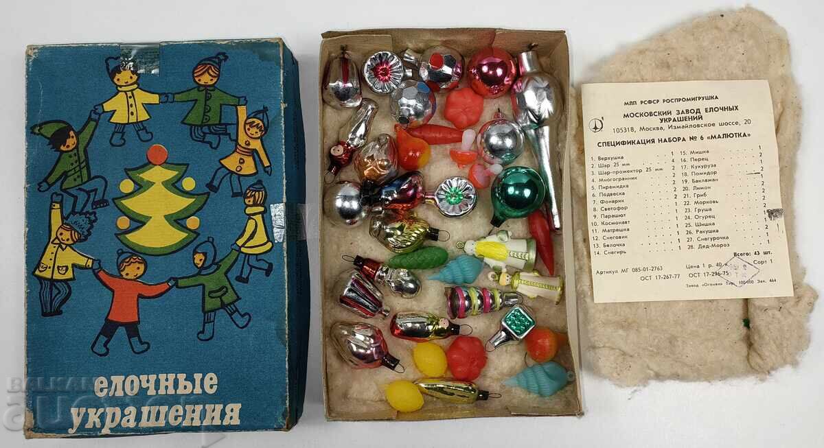 СОЦ СТЪКЛЕНИ И ПЛАСТМАСА ИГРАЧКИ ЕЛХА НОВОГОДИШНИ КОЛЕДА