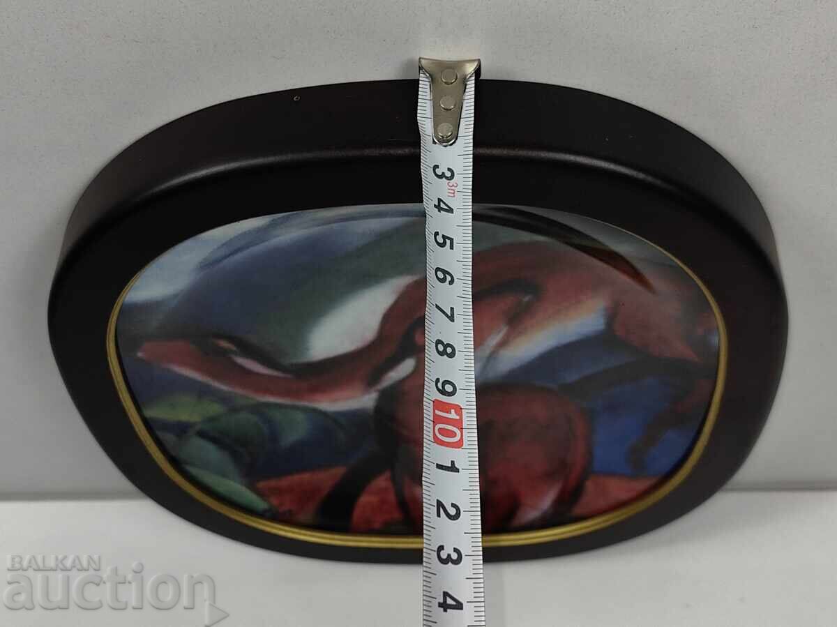 БЛАГОРОДЕН..ROSENTHAL ПОРЦЕЛАНОВА ЧИНИЯ КАРТИНА МАРК БРАДЕКС - 5