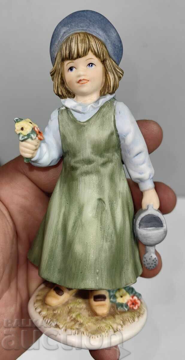GOEBEL GOEBEL PORCELAIN FIGURE MARKED WITH A NOTE - 5