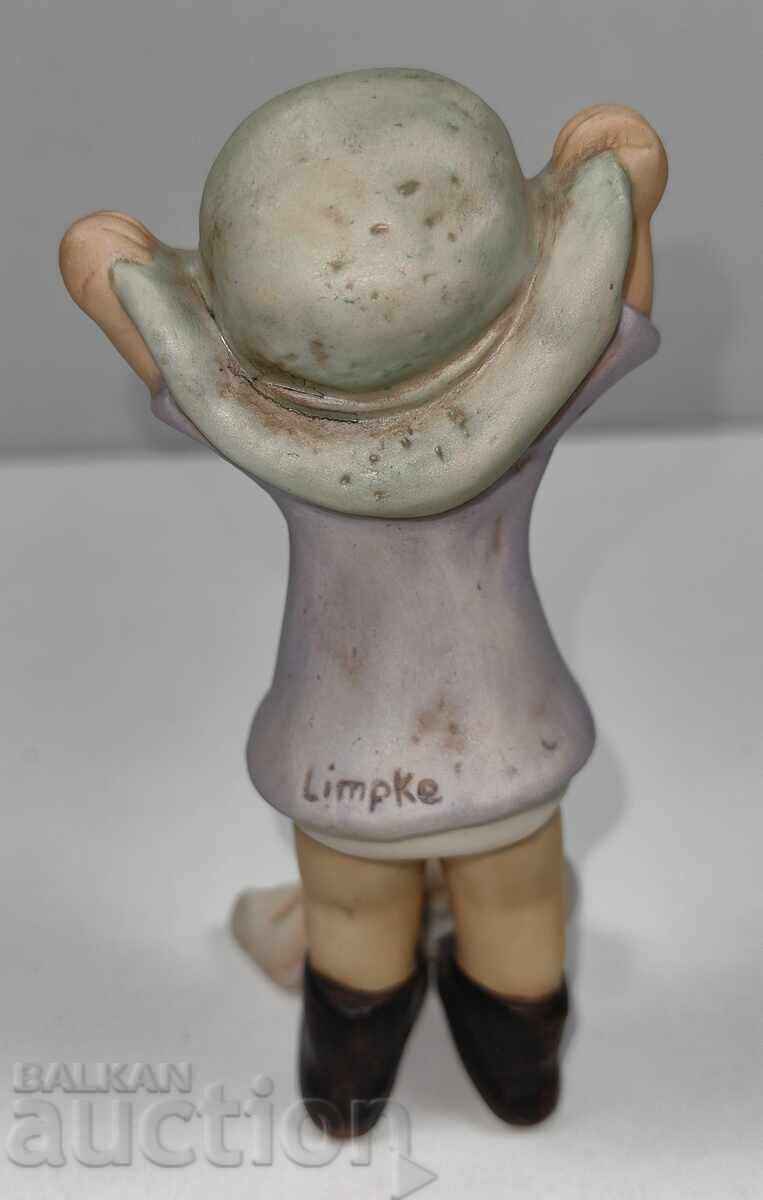 Delivery of GOEBEL GOEBEL PORCELAIN FIGURE MARKED WITH A NOTE Delivery of GOEBEL GOEBEL PORCELAIN FIGURE MARKED WITH A NOTE