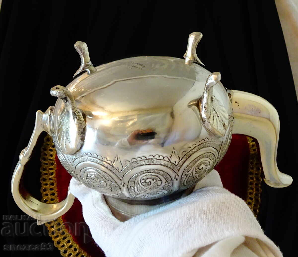 Kettle, Hadj Bennani metal-silver, Morocco - 6 Kettle, Hadj Bennani metal-silver, Morocco - 6