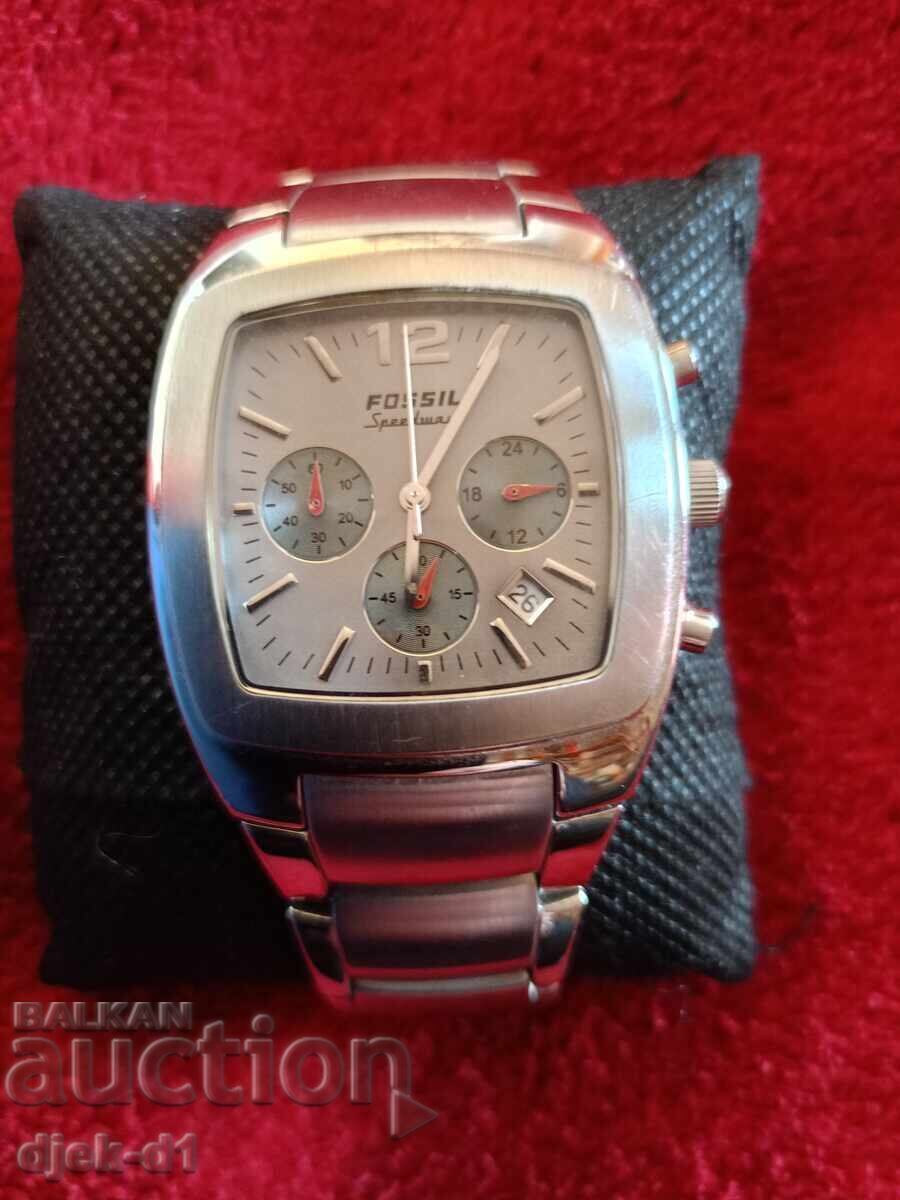 "FOSSIL-ARKITEKT"-cronograf, masiv cu preț 90.00 BGN | € 46.02