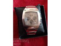 "FOSSIL-ARKITEKT"-cronograf, masiv