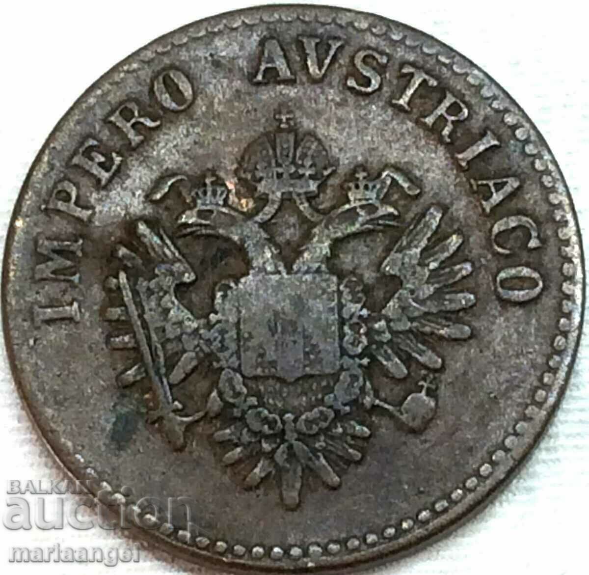 5 Centesimi 1852 Austria for Italy V - Venice - quite rare