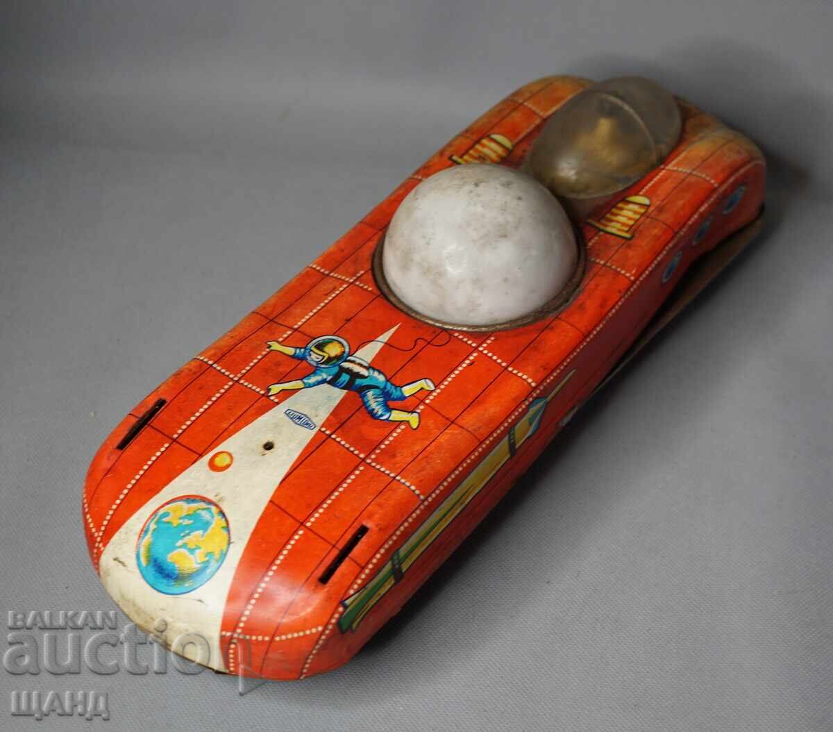 Auction  Old Hungarian Metal Toy Model Lunar Rover Cosmos