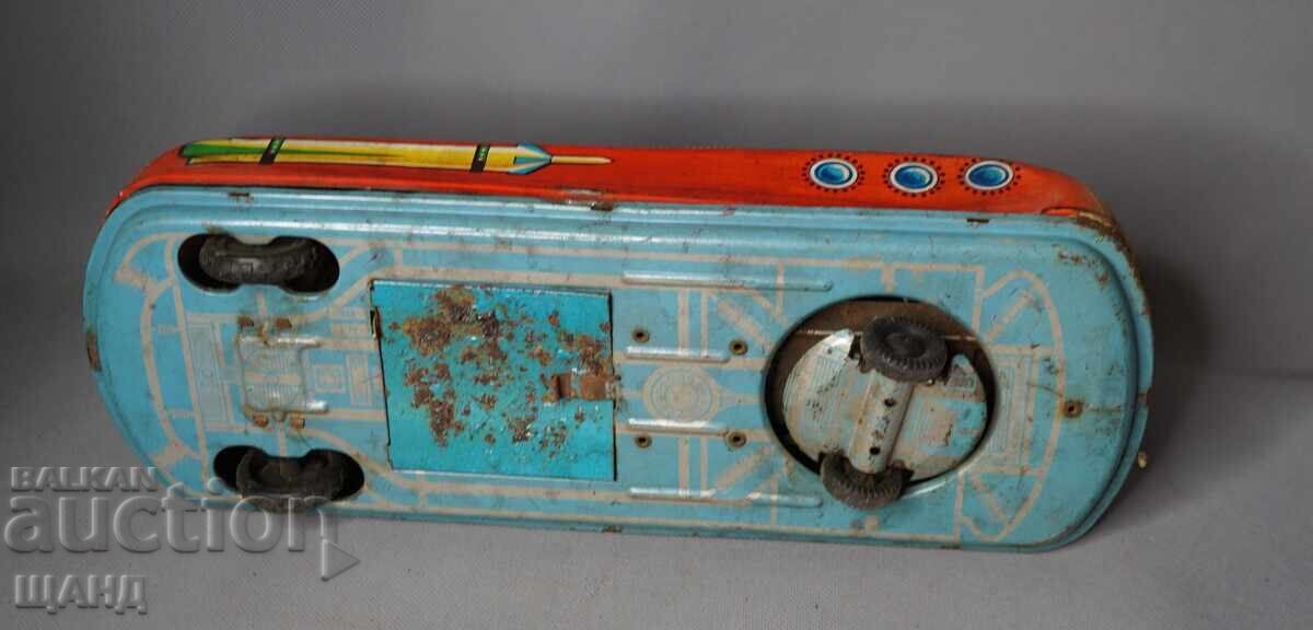 Old Hungarian Metal Toy Model Lunar Rover Cosmos - 5