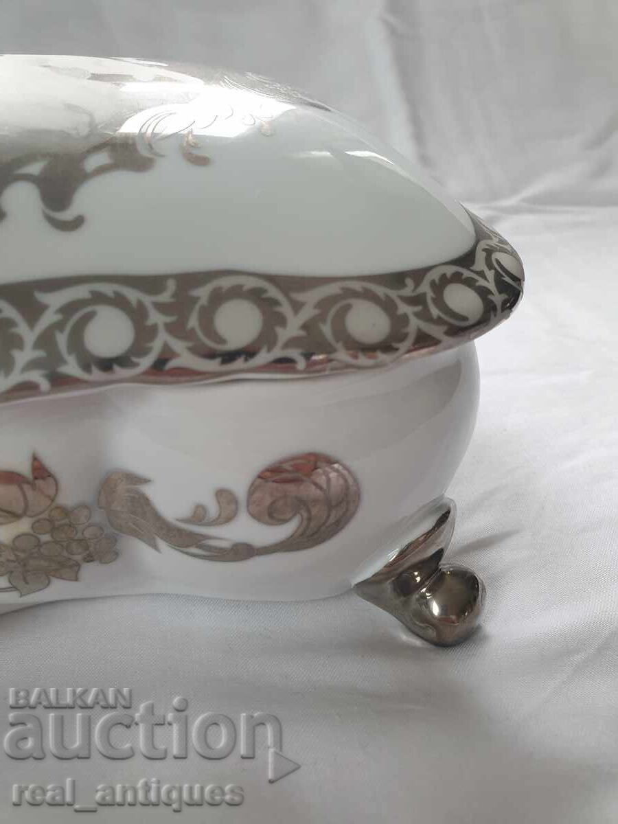 Παράδοση Πορσελάνινο κουτί Limoges Παράδοση Πορσελάνινο κουτί Limoges