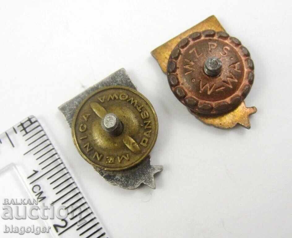 Δημοπρασία Πολωνικός Λαϊκός Στρατός - Λοτ 2 μεταλλίων - Φυσική προετοιμασία