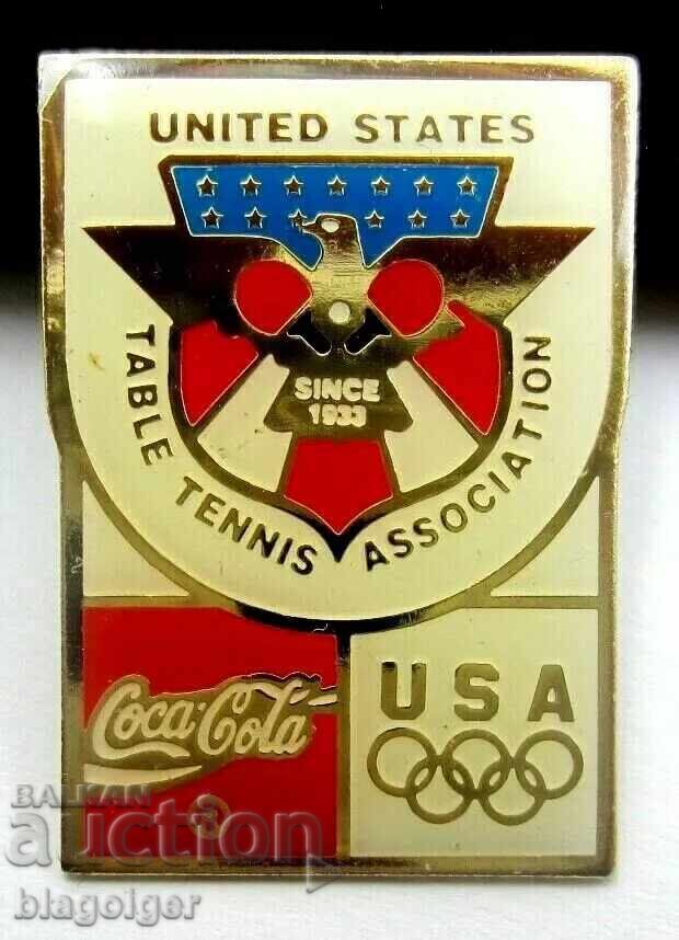 Δημοπρασία Σήμα Coca Cola - Ομοσπονδία Επιτραπέζιας Αντισφαίρισης ΗΠΑ