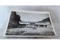 Cartolină poștală Loveci Podul Acoperit 1962