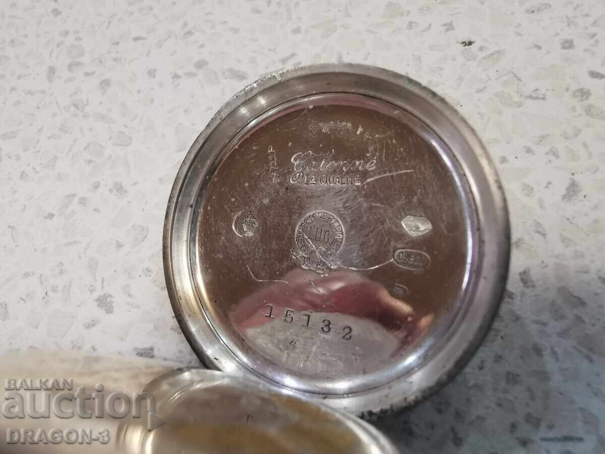 SILVER POCKET WATCH - 5