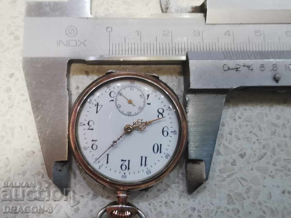 SILVER POCKET WATCH - 7