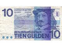 dioman - OLANDA - 10 GULDENI - 1968