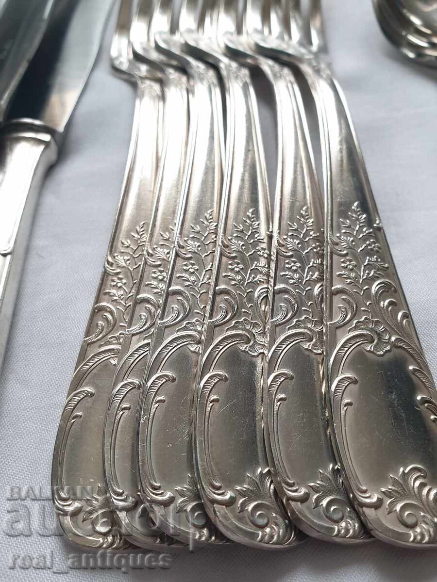 Set de ustensile placate cu argint - 5 Set de ustensile placate cu argint - 5