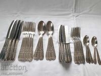 Set de ustensile placate cu argint