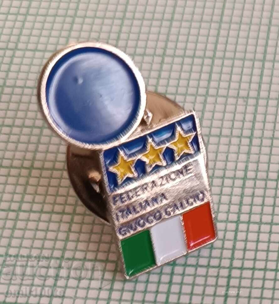 Аукцион Значка- FIGC Федерация по футбол на Италия