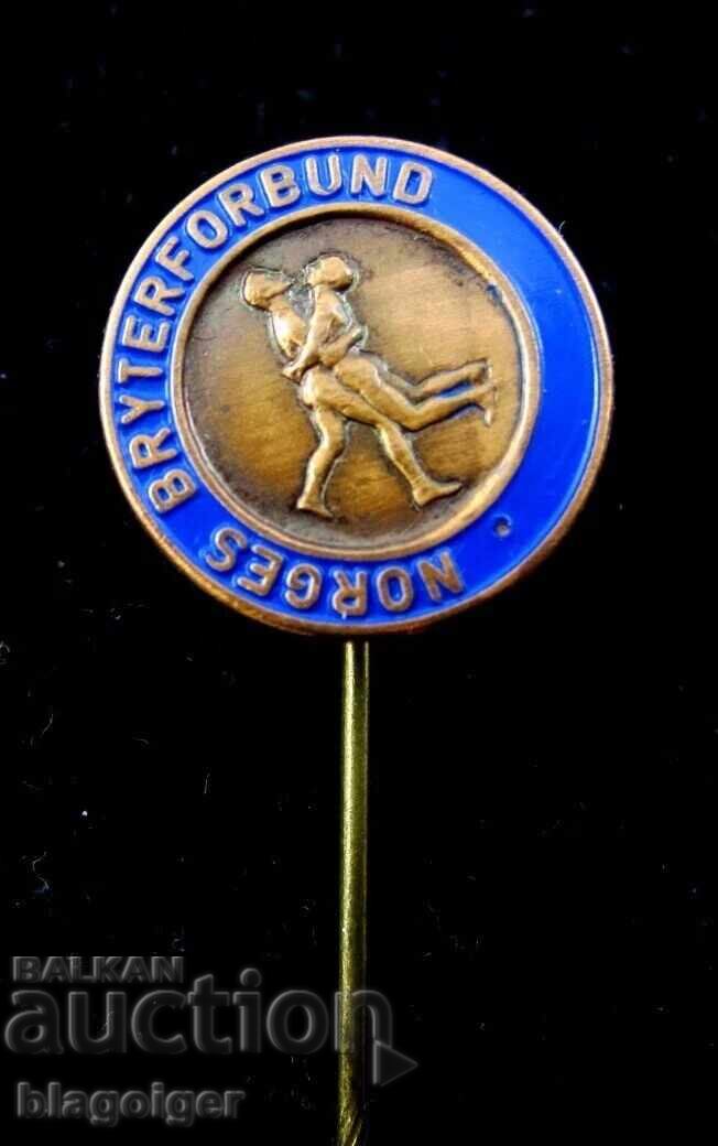 Federatsiya po Borba na Norvegiya - Stara znachka με τιμή 11.00 BGN | € 5.62