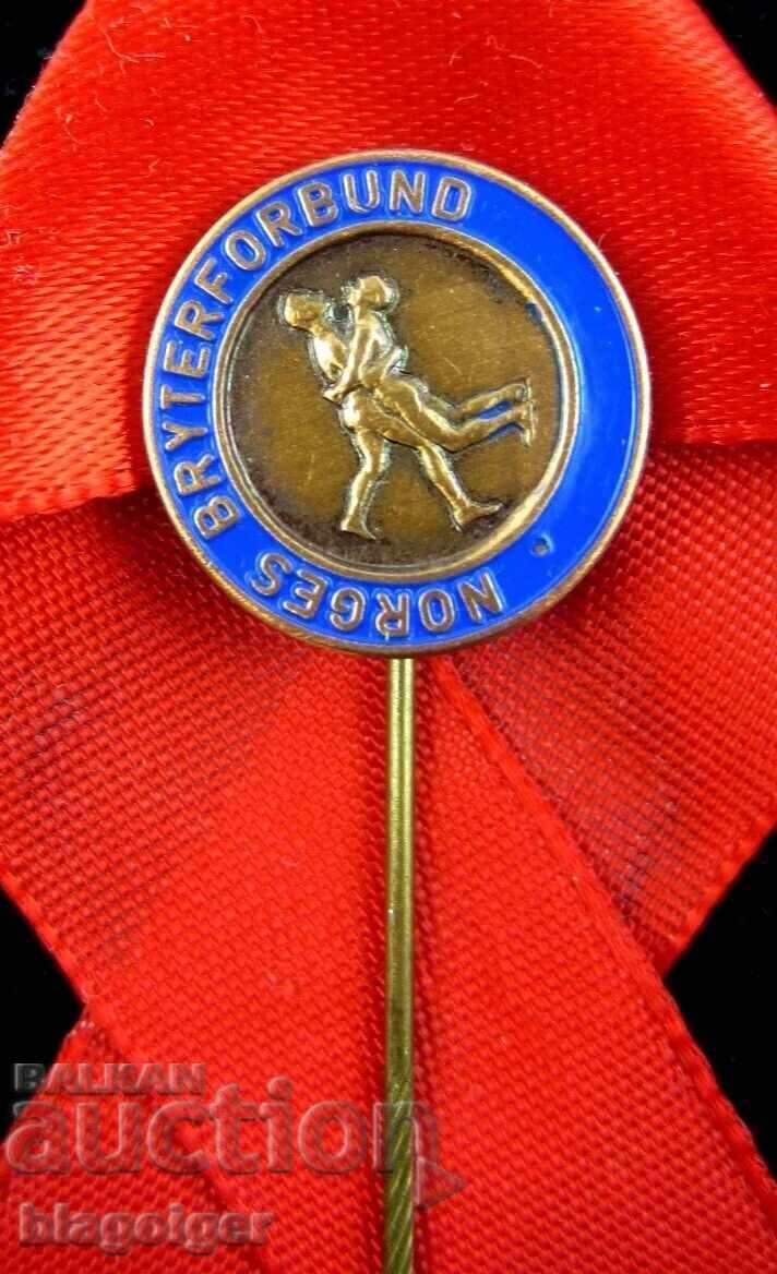 Federatsiya po Borba na Norvegiya - Stara znachka