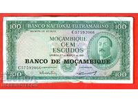 MOZAMBIQUE MOZAMBIQUE 100 Metical issue 1961 1976