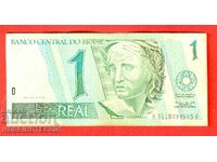 BRAZIL BRAZIL 1 Real issue 1999 - 2001 signature - 7