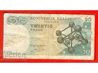 BELGIA BELGIA 20 Franci emisiune 1964