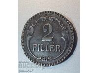 2 filere, 1940, Ungaria (Magyar / Regatul Ungariei)