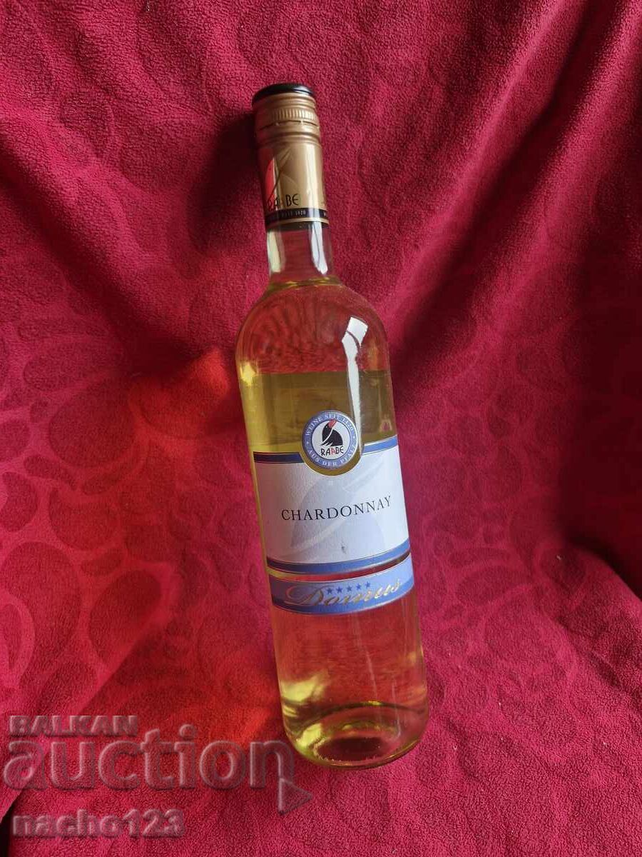 Bottle of quality German white wine 2016