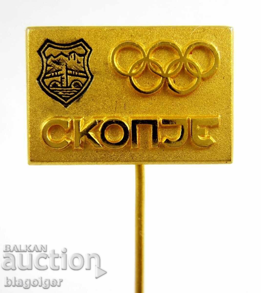 Emblem olimpic - Macedonia - Skopje