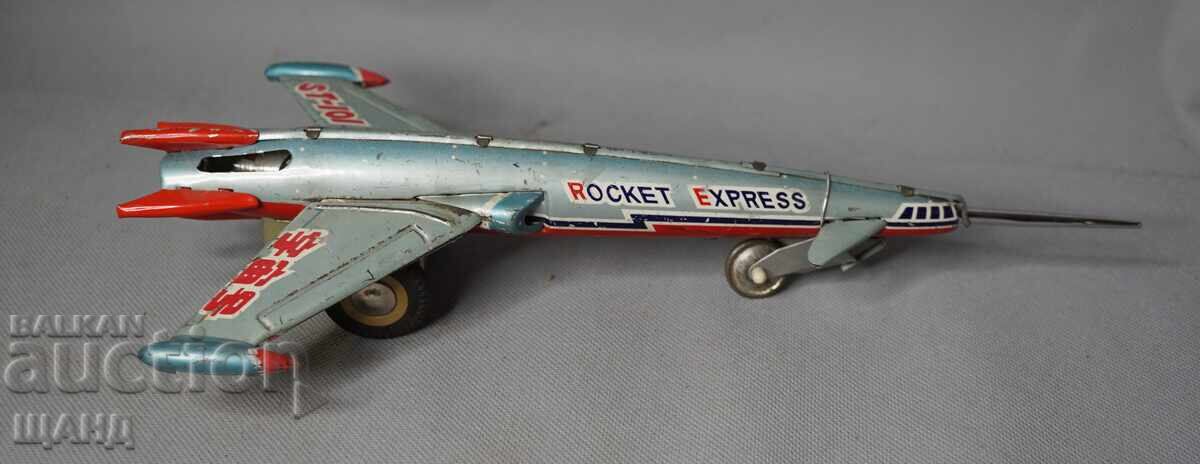 Auction  MF030 Old Chinese Metal Toy Model Space Rocket
