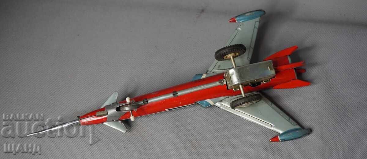 MF030 Old Chinese Metal Toy Model Space Rocket - 5