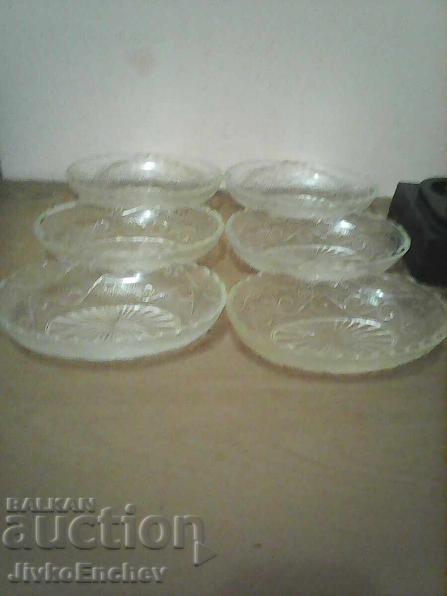 Σετ γυάλινων πιάτων