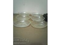 Lot farfurii de sticlă