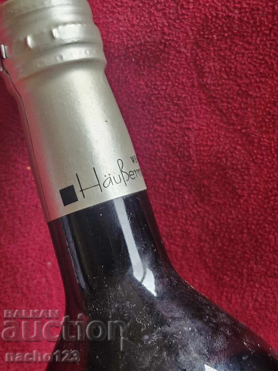 Bottle of quality German red wine 2007 - 6