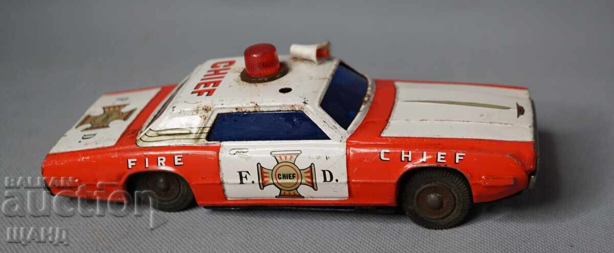 Licitație Ford Thunderbird Veche mașină de jucărie din metal japonez Licitație Ford Thunderbird Veche mașină de jucărie din metal japonez