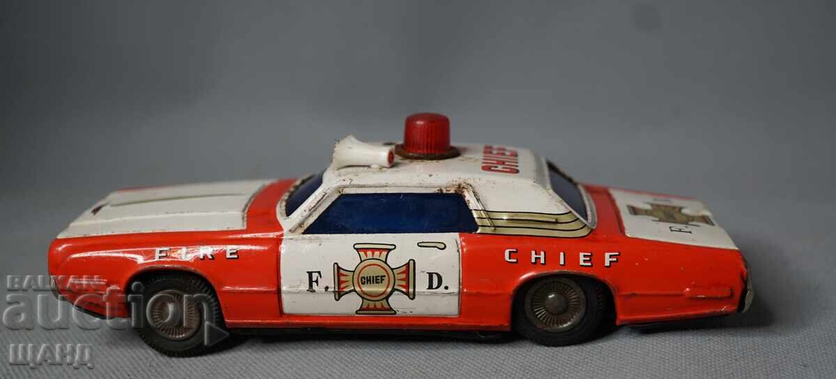 Ford Thunderbird Veche mașină de jucărie din metal japonez Ford Thunderbird Veche mașină de jucărie din metal japonez