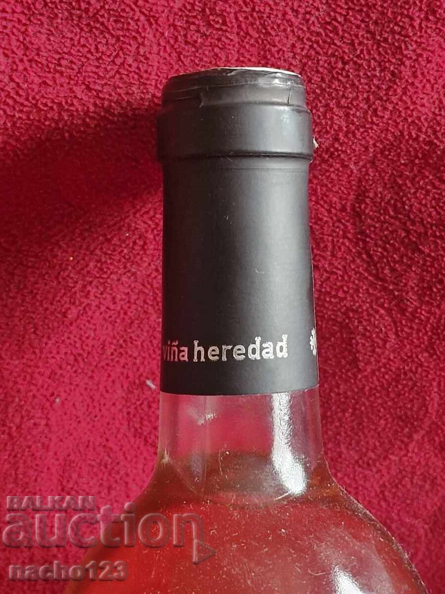 Sticlă de vin alb spaniol de calitate, din 2003 - 5