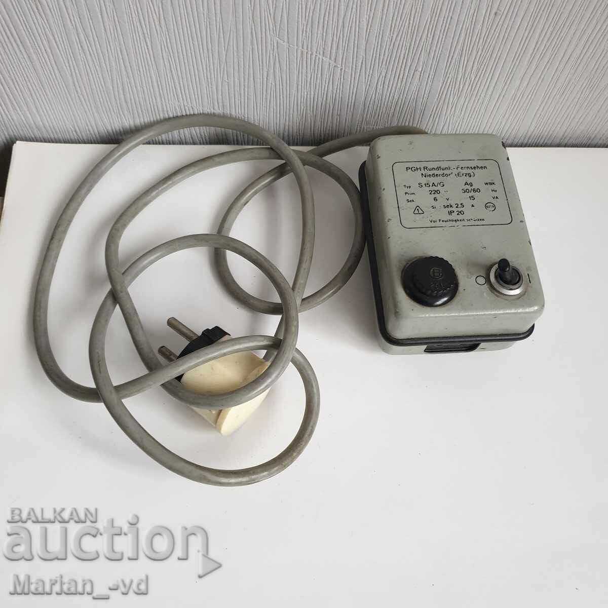 Sursă de alimentare de colecție Rundfunk Fernsehen Sursă de alimentare de colecție Rundfunk Fernsehen