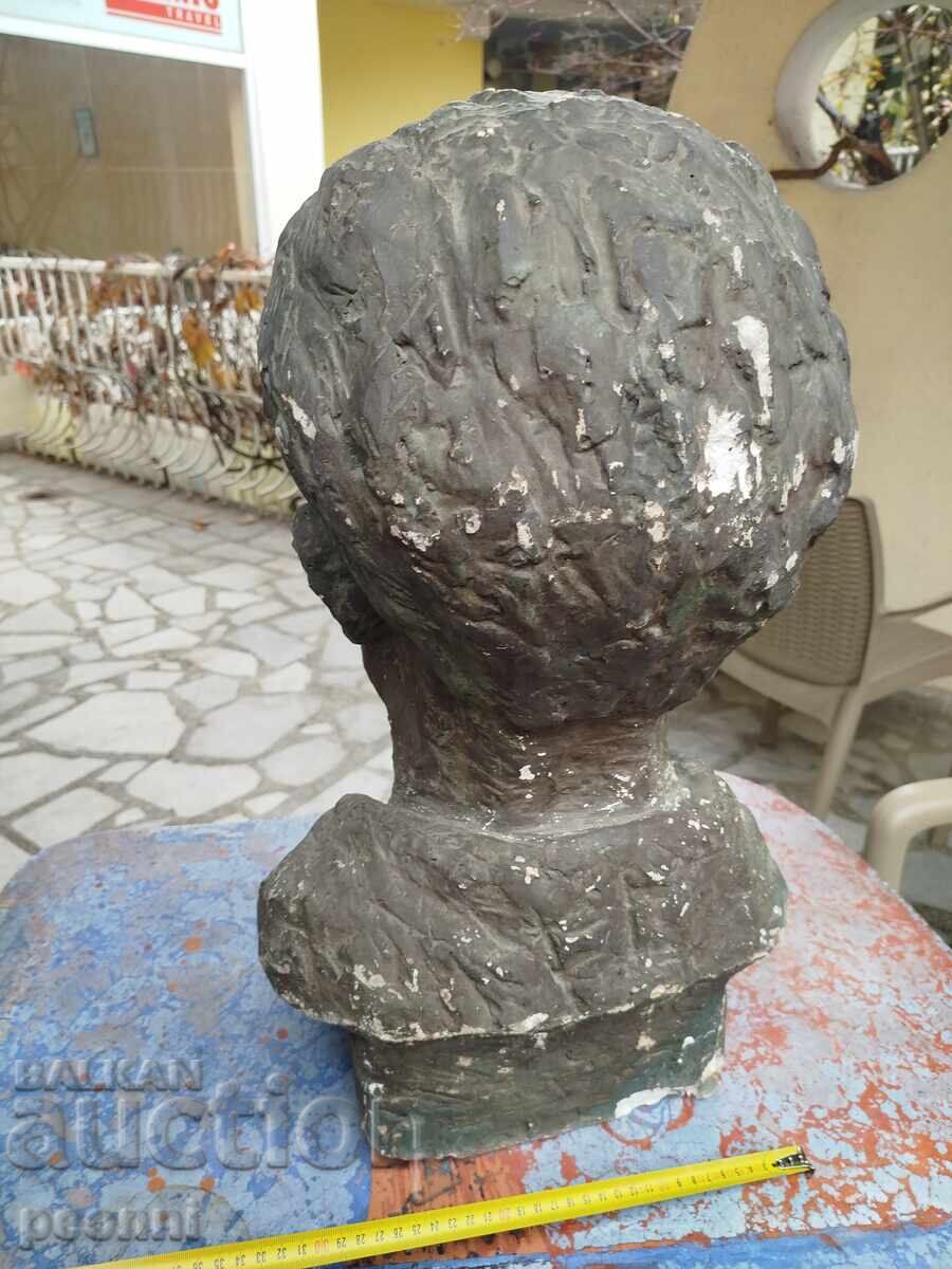Large plaster bust of Stefan Makedonski - 6