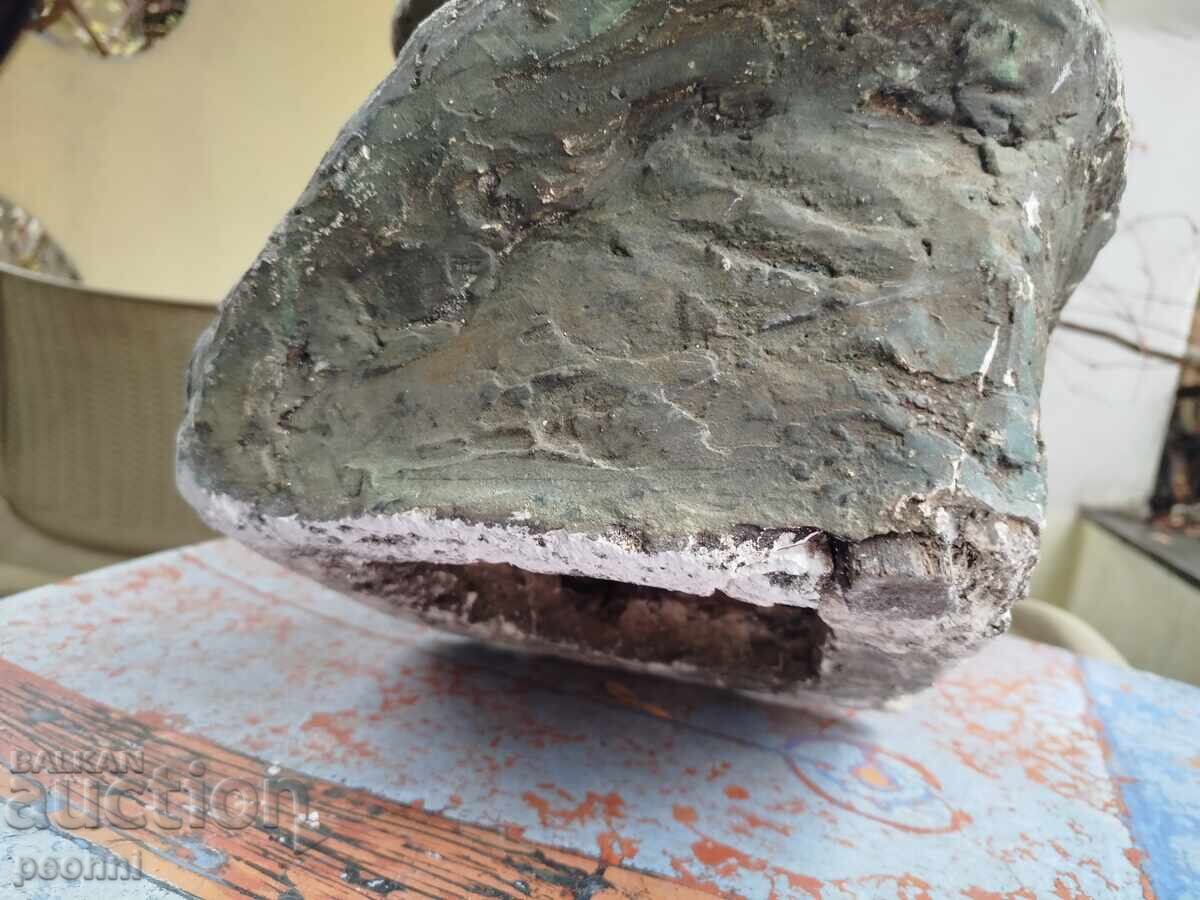 Large plaster bust of Stefan Makedonski - 7