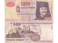 tino37- УНГАРИЯ - 500 ФОРИНТА  - 1998г