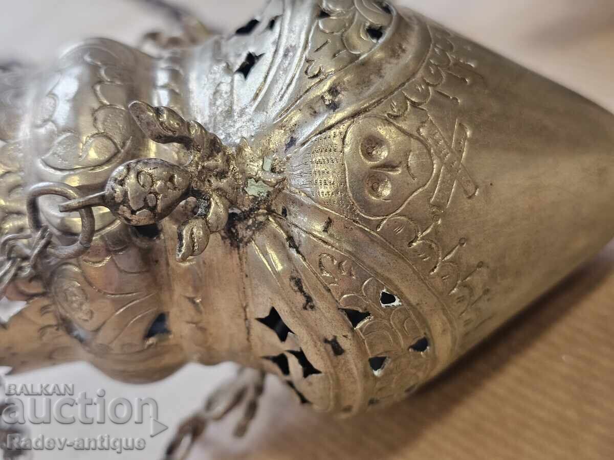 Auction  2 pcs. Bulgarian Revival Orthodox censer (sachans)