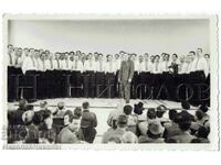 Old Postcard Macedonia Kumanovo Men's Choir Photo ASA E577