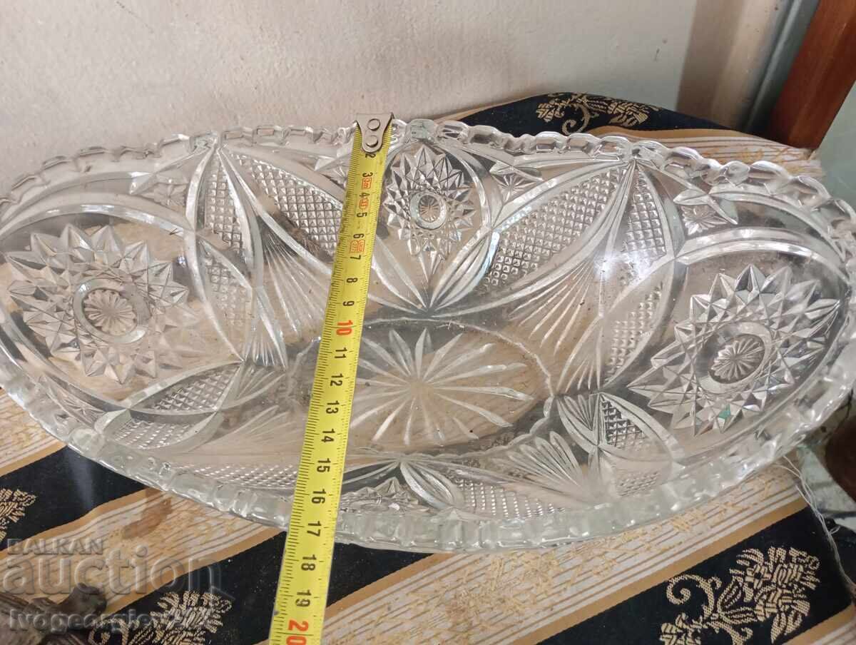 Παράδοση Art deco μπολ, φρουτιέρα