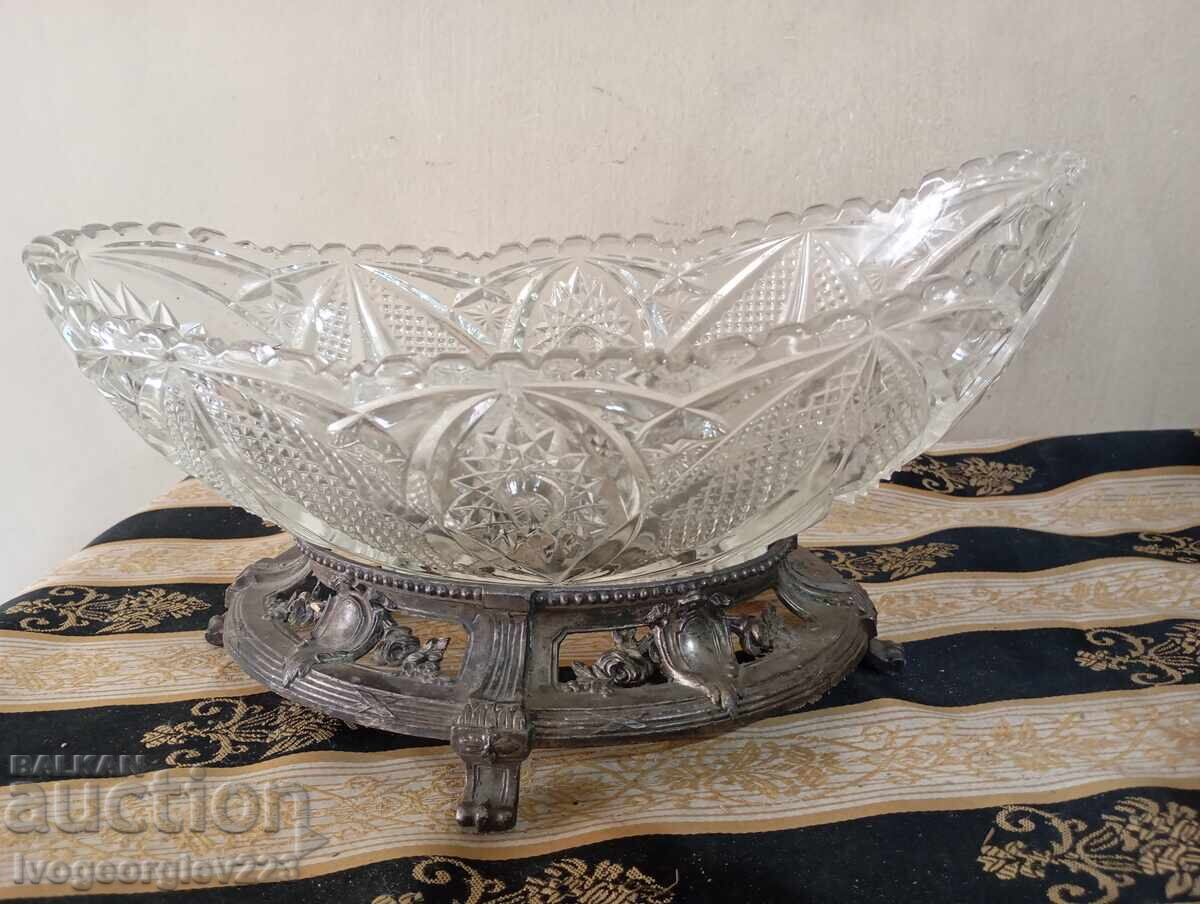 Art deco μπολ, φρουτιέρα